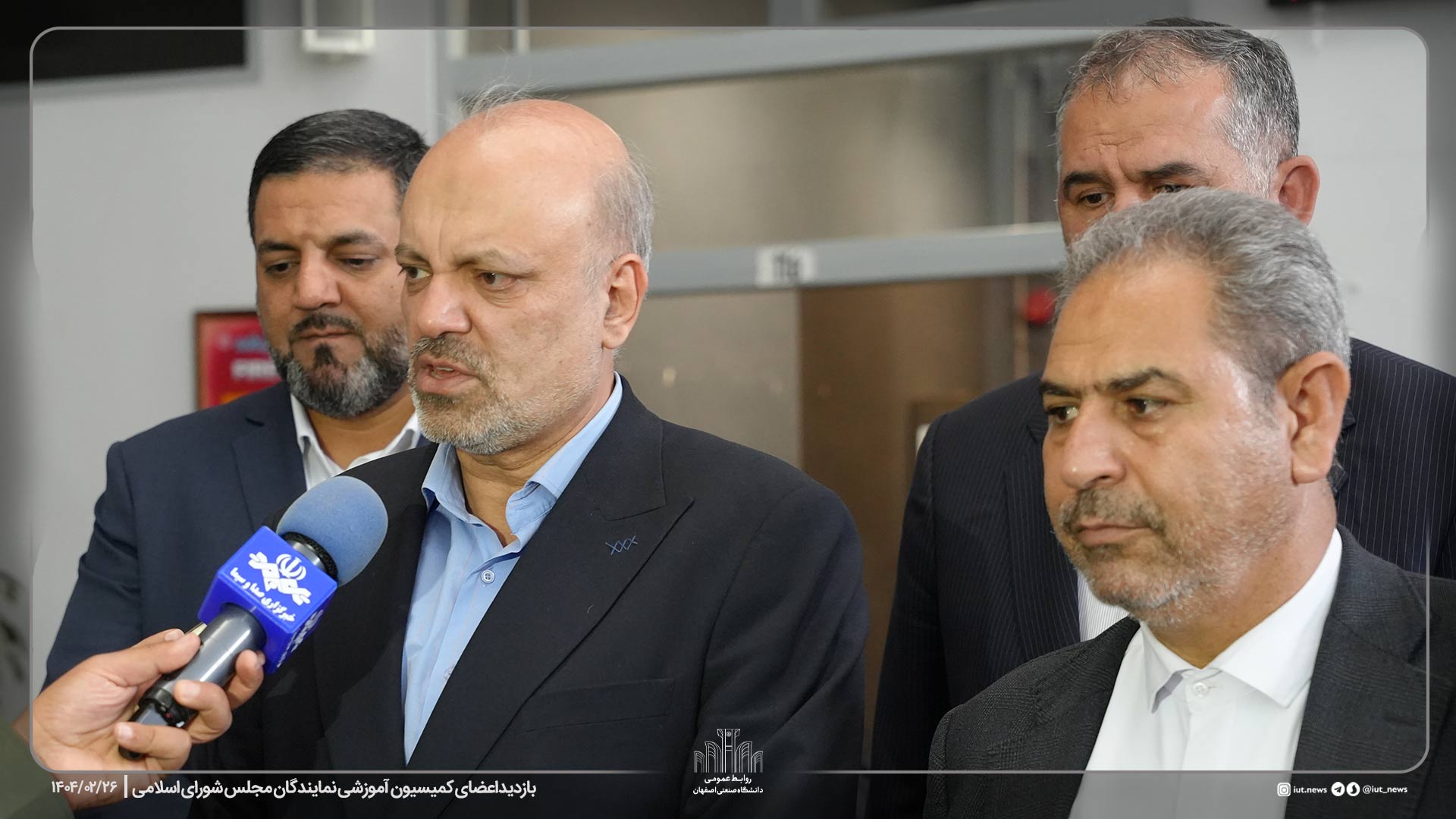 بازدید اعضای کمیسیون مجلس شورای اسلامی از دانشگاه